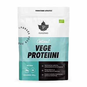Puhdistamo Optimal Vegan proteín natural BIO 600 g
