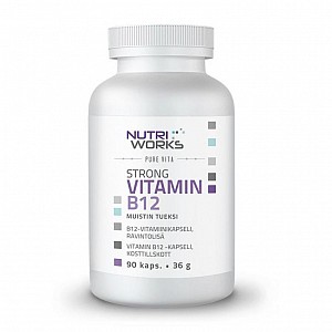 Nutriworks Strong Vitamín B12 (Silný vitamín B12) 90 kapsúl