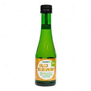 COUNTRY LIFE OLEJ SEZAMOVÝ BIO 200 ML