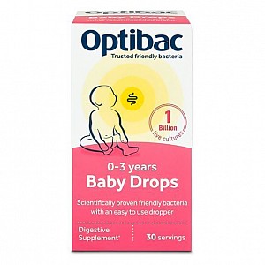 OPTIBAC BABY DROPS 10 ML (Probiotiká pre deti v kvapkách)