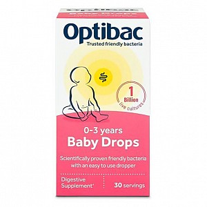 Optibac Baby Drops (Probiotiká pre deti v kvapkách) 10 ml
