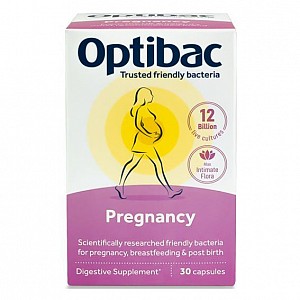 Optibac Pregnancy 30 kapsúl (Probiotiká v tehotenstve)