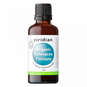 VIRIDIAN ECHINACEA TINCTURE 50ML ORGANIC BIO