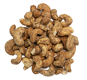 NUTTY Kešu pražené s farebným čiernym korením 200 g