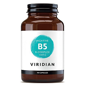 VIRIDIAN HIGH FIVE B5 B COMPLEX + MAGNESIUM ASCORBATE 90 KAPSÚL