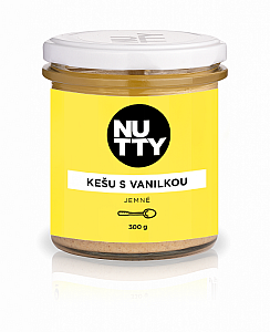 NUTTY KEŠU S VANILKOU JEMNÉ 300 G