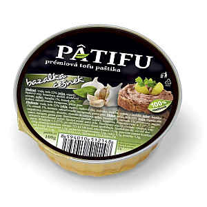 Patifa paštéta bazalka a cesnak 100 g