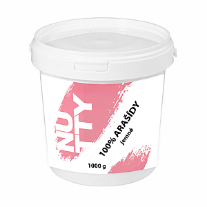 NUTTY 100% Arašidové maslo jemné 1 kg