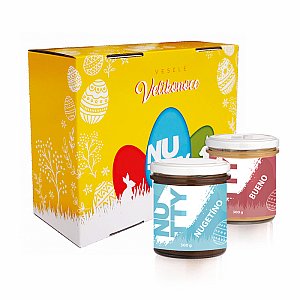 NUTTY Veľkonočná dvojka orieškových krémov (Nugetíno a Bueno)