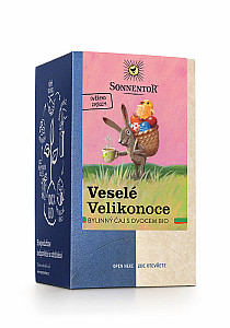 SONNENTOR Veselé Velikonoce! bio 27g porci. dvojkomorový