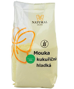 NATURAL Múka kukuričná hladká 400g