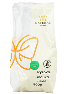 NATURAL Múka ryžová hladká 500 g