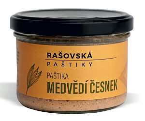 Rašovská paštéta Medvedí cesnak 160 g