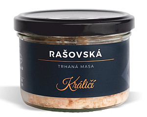 Rašovská Trhané mäso Králičie 160 g