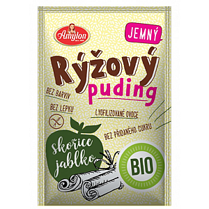 Amylon Puding so škoricou a jablkom BIO bez lepku 40 g