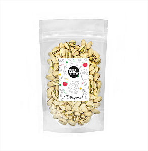 NUTTY Ďakujeme! Pistácie pražené solené JUMBO PREMIUM 300 g