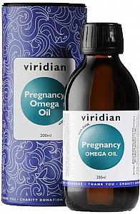 VIRIDIAN NUTRITION PREGNANCY OMEGA OIL 200 ML (oleje pre tehotné omega 3, 6 a 9)