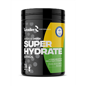 Sports Drink Super Hydrate 500 g citrus (Energetický a iónový nápoj - 4 fázová absorbcia)