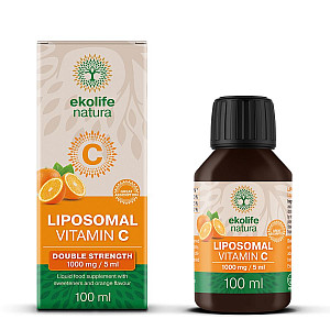 Ekolife Natura Liposomal Vitamín C 1000mg pomaranč (Lipozomálny vitamín C) 100 ml