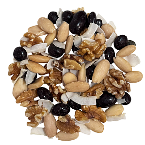 NUTTY Mix orechov a ovocia s karobom 180 g