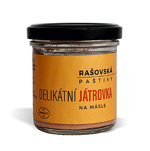 Rašovská Delikátna Játrovka na masle 115 g