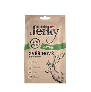Jihočeské Jerky Zverinové Jerky natur 20 g