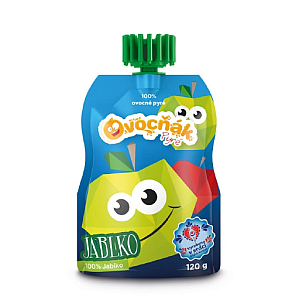 Ovocniak 100% ovocné pyré JABLKO 120 g