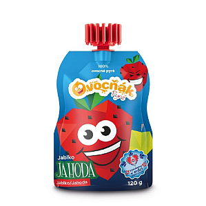 Ovocniak 100% ovocné pyré JAHODOVÉ 120 g