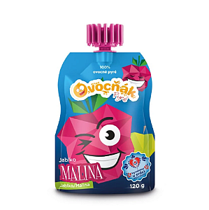 Ovocniak 100% ovocné pyré MALINOVÉ 120 g