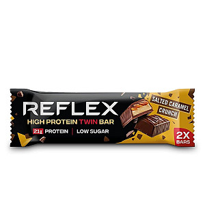 Reflex Nutrition High Proteín Twin Bar saltený caramel crunch 60 g