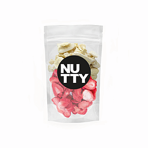 NUTTY Mix lyofilizované ovocie (jahody a banán) 25 g