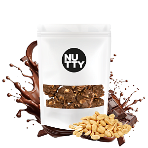 NUTTY Arašidové hrudky v mliečnej čokoláde 150 g
