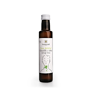 SONNENTOR Zase dobre! Knedľa v krku sirup BIO 250 ml