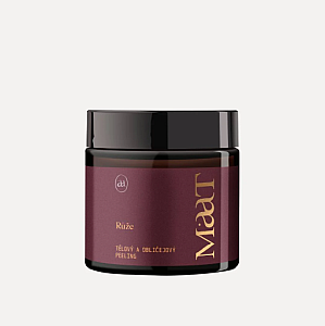 Maat Telový a tvárový peeling Ruža 60 ml