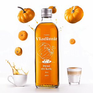 Sirupy Vladimír - Tekvica do kávy 0,5 l