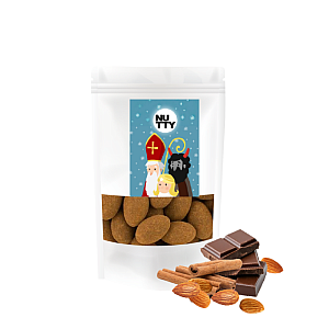 NUTTY Mikuláš Mandle v mliečnej čokoláde so škoricou 150 g