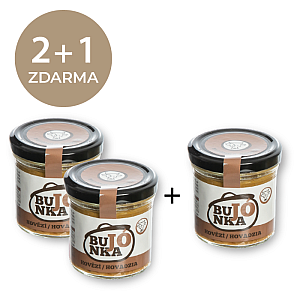 2+1 ZADARMO Bujónka Hovädzie