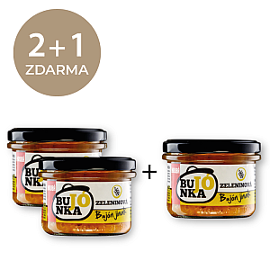 2+1 ZADARMO Bujónka Zeleninová hrubá