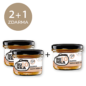 2+1 ZADARMO Bujónka Morčacie