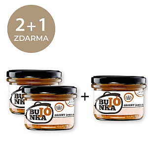 2+1 ZADARMO Bujónka Vegan orient jemná
