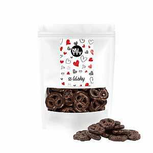 NUTTY Z lásky Praclíky v horkej čokoláde 100 g