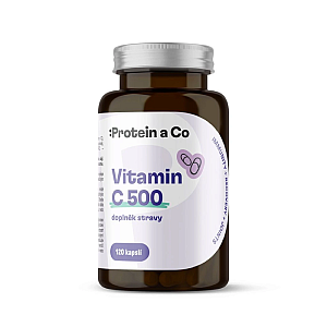 :Proteín a Čo Vitamín C 500 – 120 kapsúl