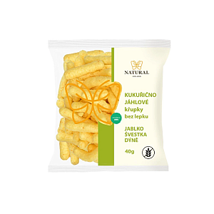 NATURAL Chrumky pšeno jablko, slivka a tekvica 40 g