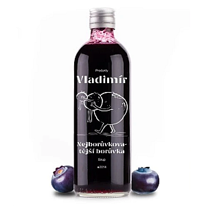Sirupy Vladimír - Najčučoriedkovejšia čučoriedka 0,5 l