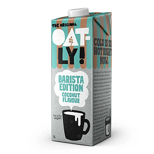 OATLY Nápoj ovsený Barista s kokosovou príchuťou 1 l