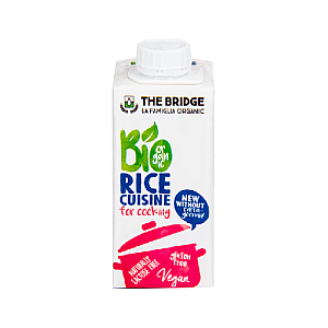 THE BRIDGE Krém ryžový na varenie 7% tuku BIO 200 ml