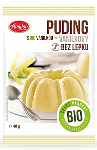 Amylon Puding vanilkový BIO bez lepku 40 g