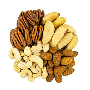 NUTTY Mix orieškov premium (kešu, pekanové, para, mandle)
