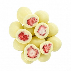 NUTTY Jahody lyofilizované v jogurtovej čokoláde 200 g