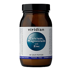 VIRIDIAN CALCIUM MAGNESIUM WITH ZINC 100 G (vápnik, horčík a zinok)